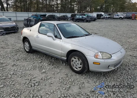 1996 Honda Civic Del Sol S from USA, damaged, VIN JHMEH6143TS002545